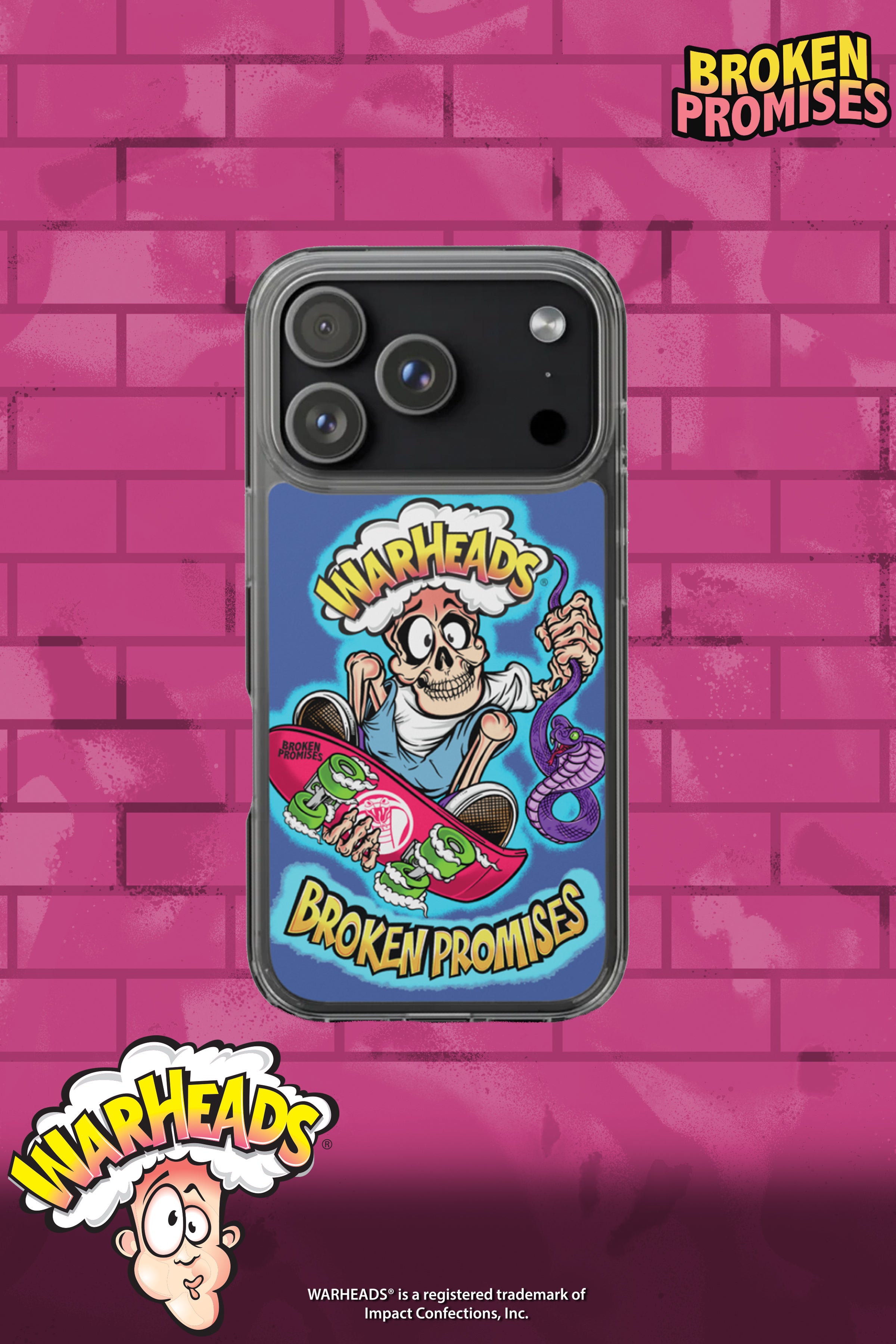 Warheads Sour Grab Clear Case for iPhone®