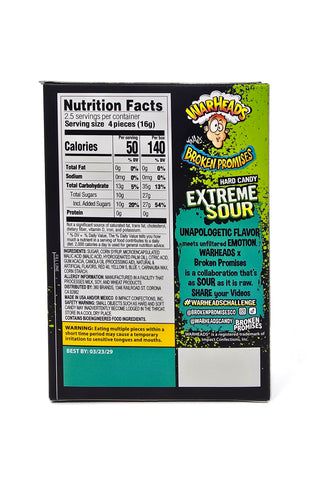 Warheads x Broken Promises Candy