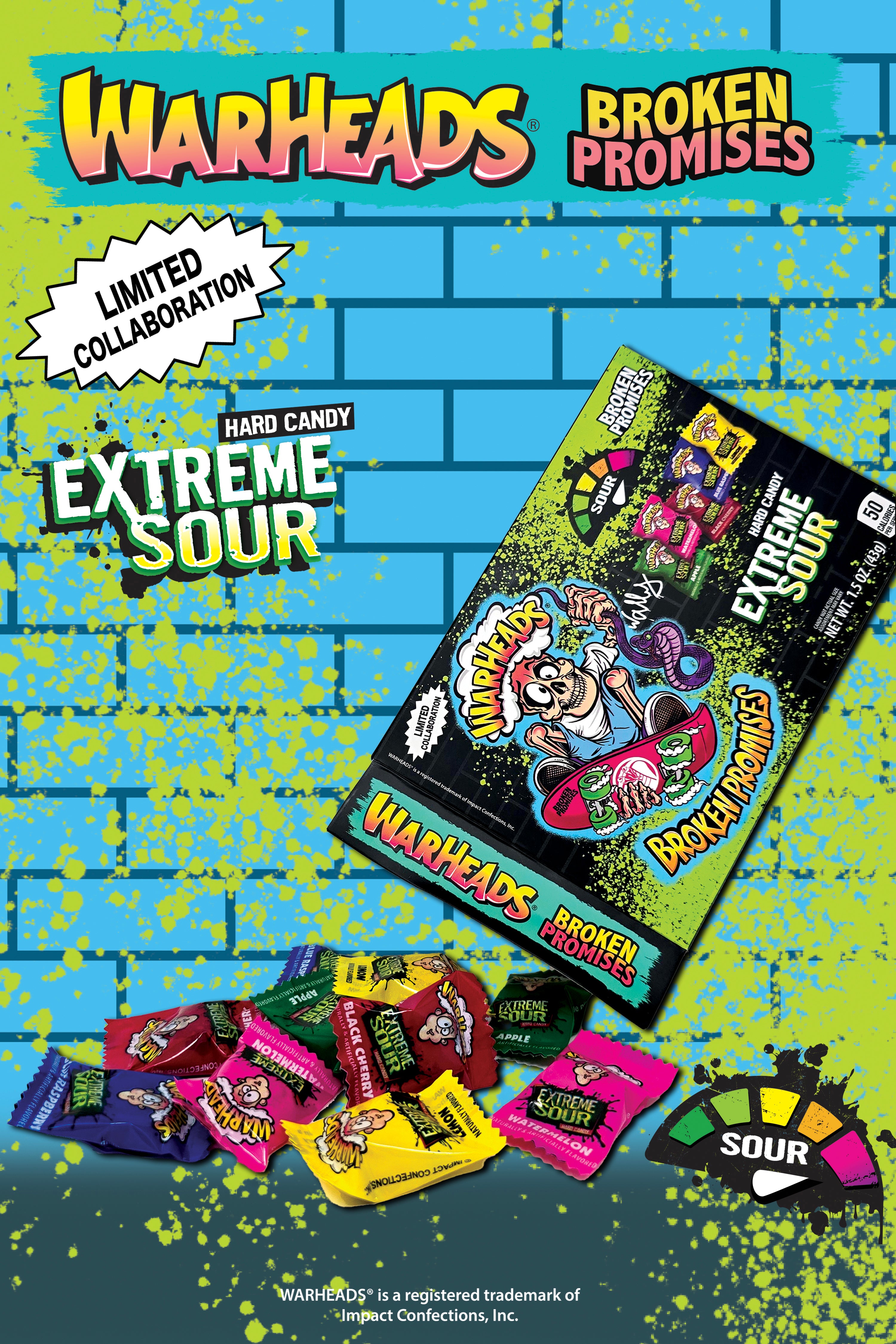 Warheads x Broken Promises Candy