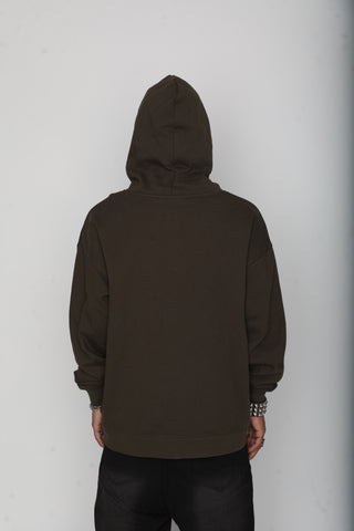 Wasted Love Hoodie Brown