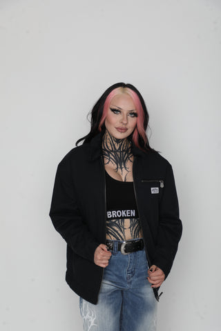 Wasted Love Work Jacket Black