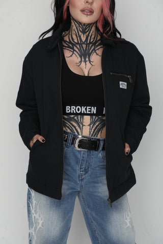 Wasted Love Work Jacket Black