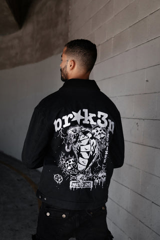 Wasted Love Work Jacket Black