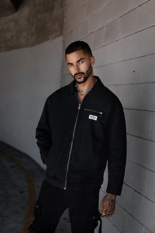 Wasted Love Work Jacket Black
