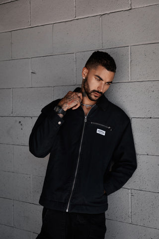 Wasted Love Work Jacket Black