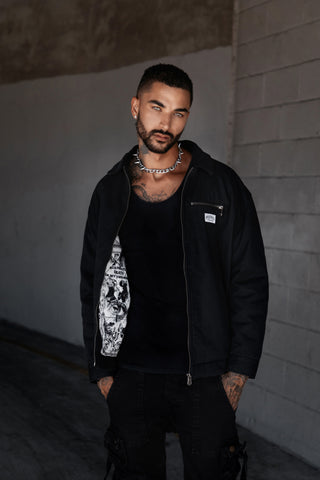 Wasted Love Work Jacket Black