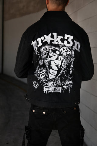 Wasted Love Work Jacket Black