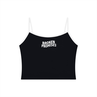 Wave Logo Contrast Binding Yoga Tank
