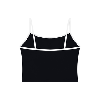 Wave Logo Contrast Binding Yoga Tank