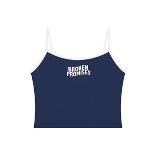 Wave Logo Contrast Binding Yoga Tank