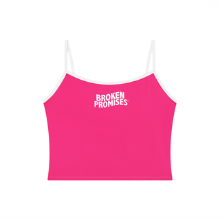 Wave Logo Contrast Binding Yoga Tank