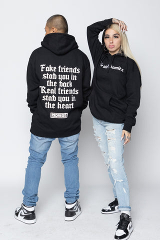 We Ain't Homies Hoodie Black