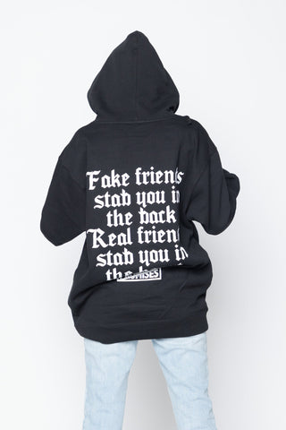 We Ain't Homies Hoodie Black