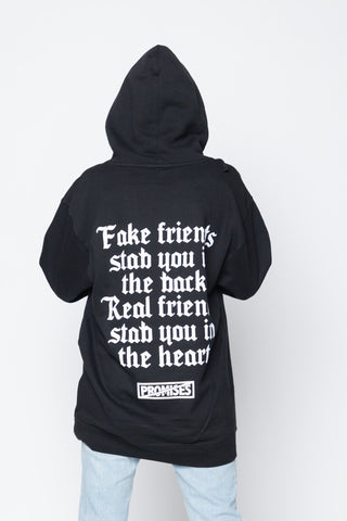 We Ain't Homies Hoodie Black