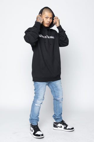 We Ain't Homies Hoodie Black