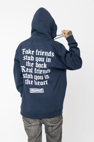 We Ain't Homies Hoodie Navy