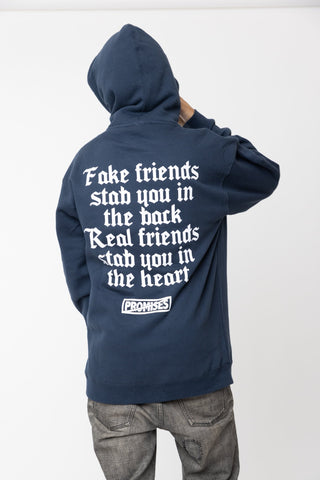 We Ain't Homies Hoodie Navy