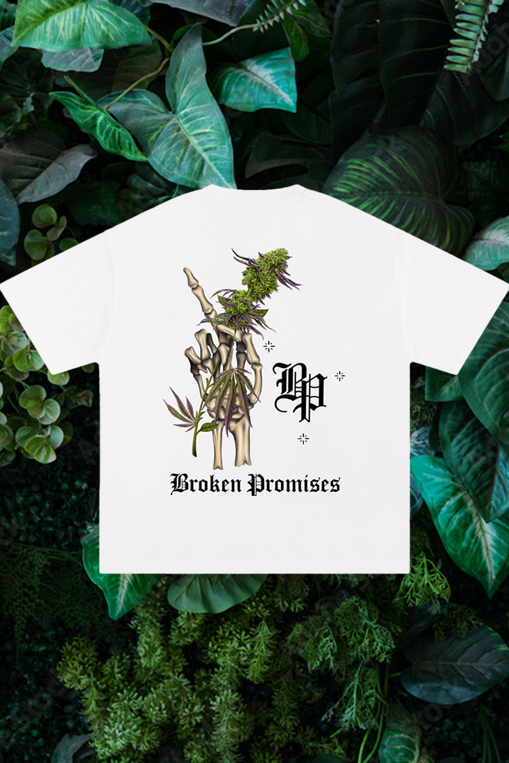 Wishful Smoken Tee White