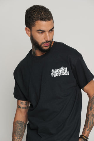 Wrapped Up Tee Black