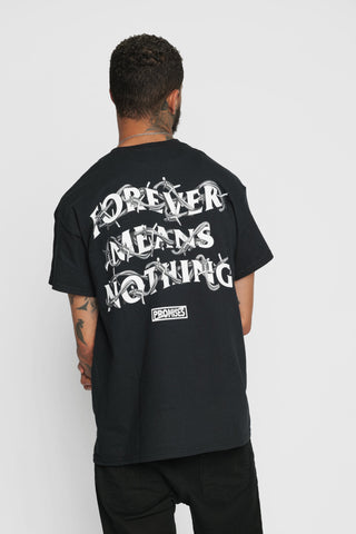 Wrapped Up Tee Black