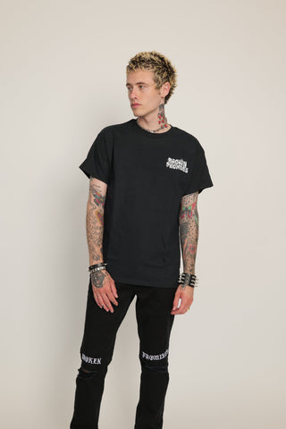 Wrapped Up Tee Black