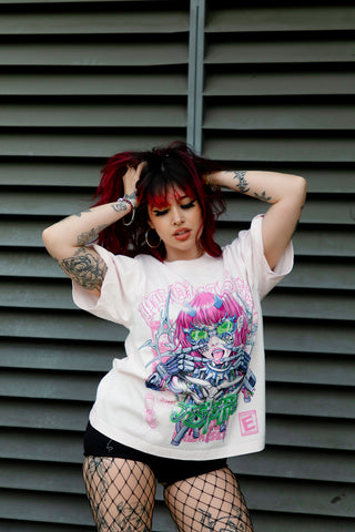 Dystopia Tee Pink